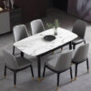 dining rooms with round tables
