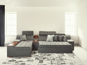 corner sofa and bed